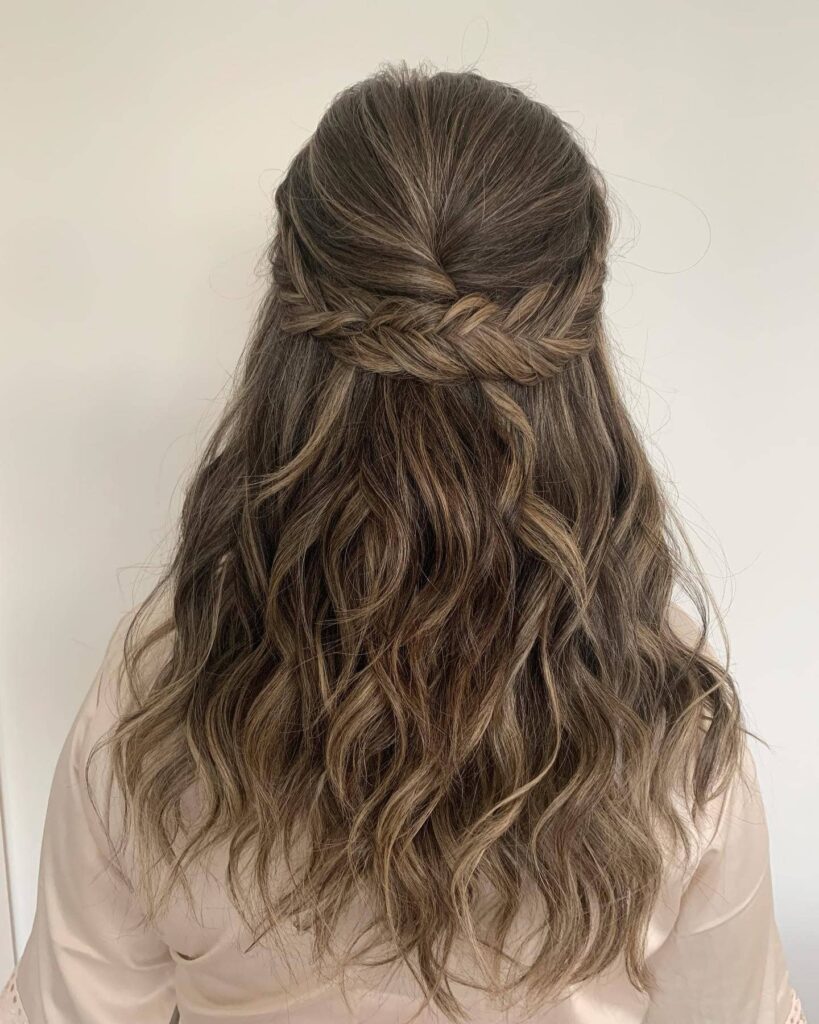 23 Half-Up Fishtail Braid Hairstyles: Effortlessly Gorgeous Looks to Try Now 6 66