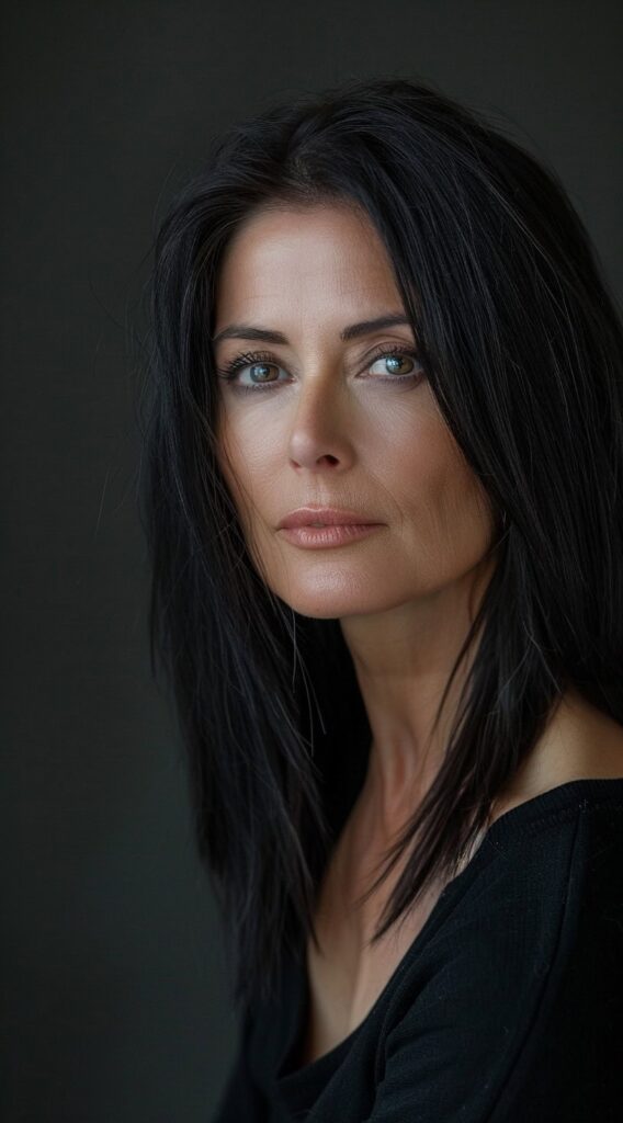 Mid Length Hairstyles Over 40: 25 Timeless and Trendy Ideas for Women 17 71