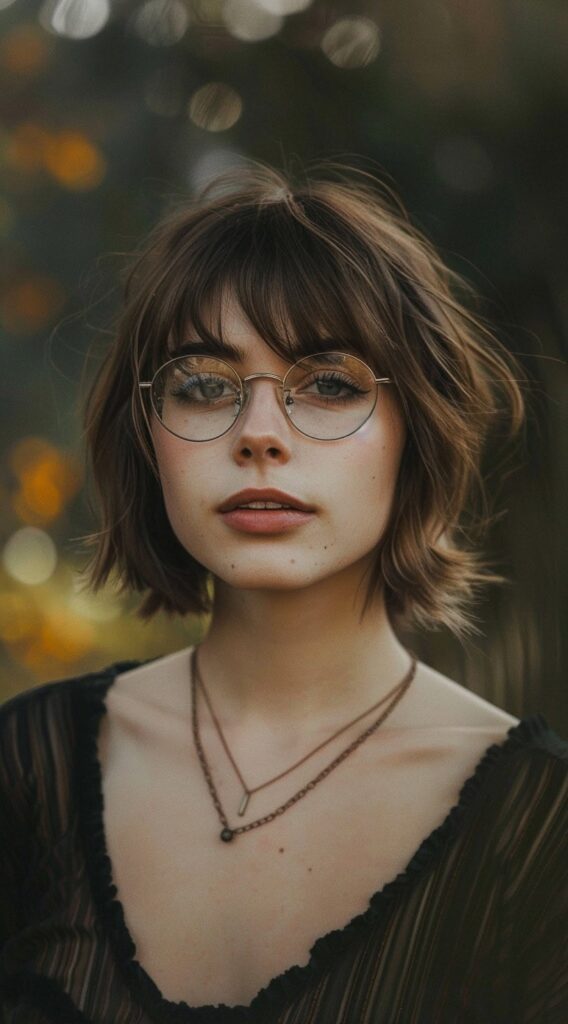 24 Short Hairstyles with Wispy Bangs: Trendy Ideas You’ll Love 7 77 1