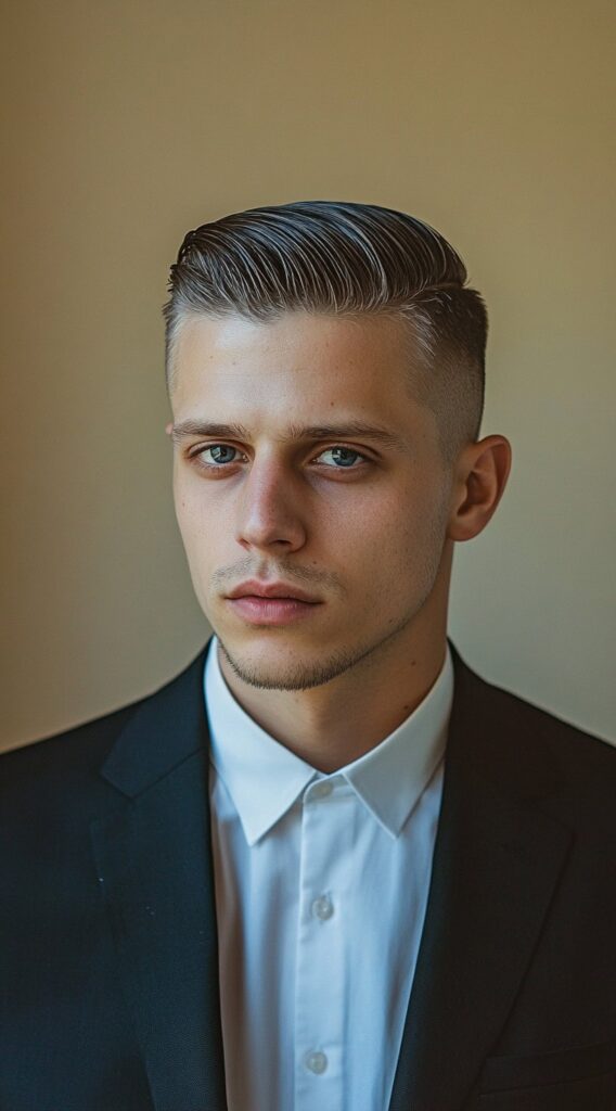 27 Formal Hairstyles for Men: Stylish Options to Impress at Any Event 1 80 20 split