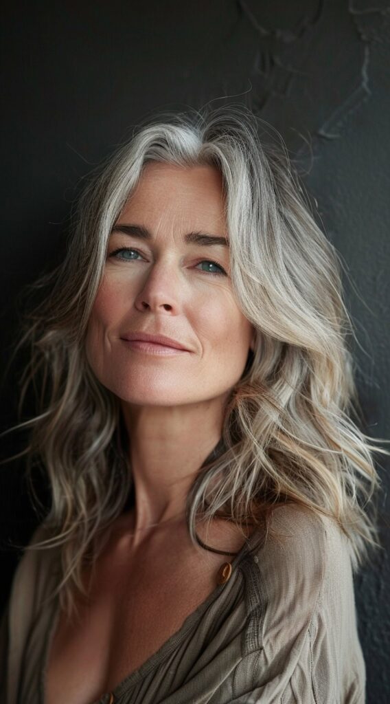 Mid Length Hairstyles Over 40: 25 Timeless and Trendy Ideas for Women 18 81
