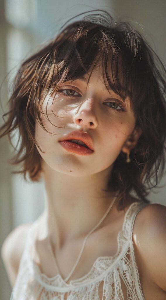 24 Short Hairstyles with Wispy Bangs: Trendy Ideas You’ll Love 8 88 1