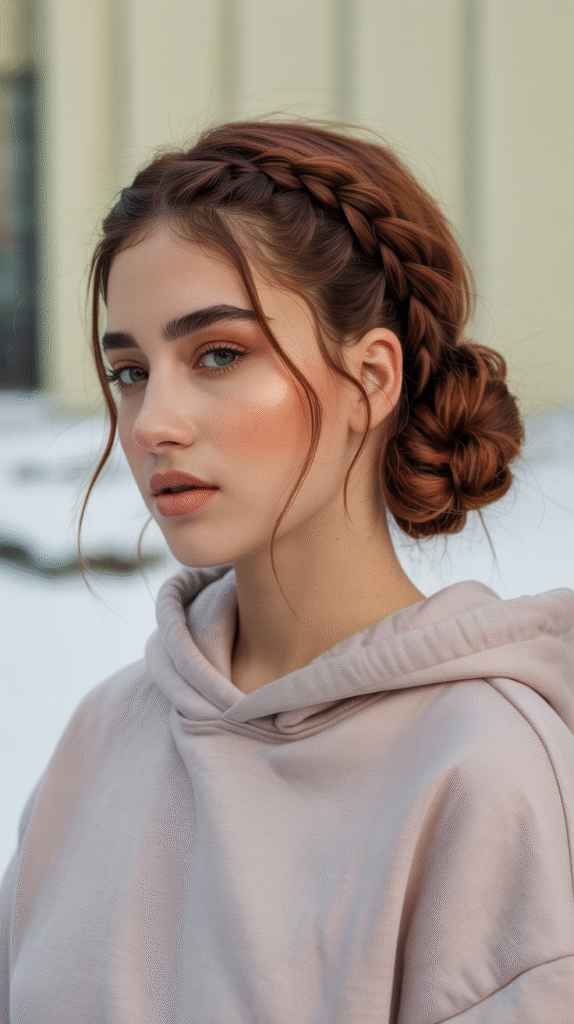 Braid and Bun Combo