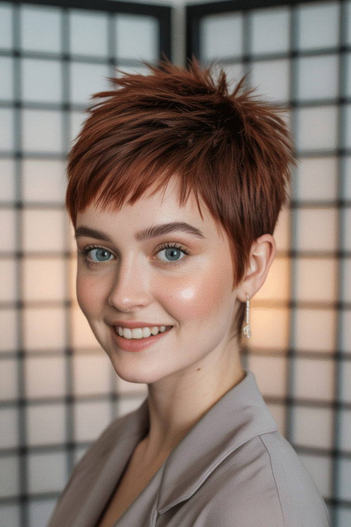 29 Formal Hairstyles for Short Hair 11 Choppy Pixie Cut with Textured Layers