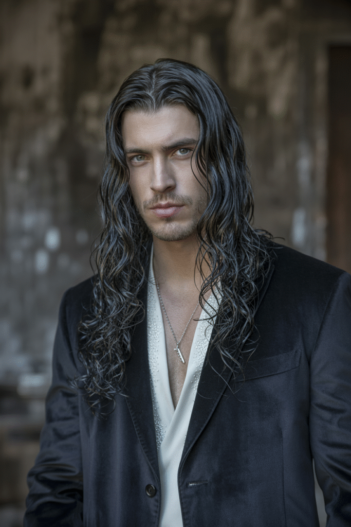 Classic Long and Flowing Hair 1