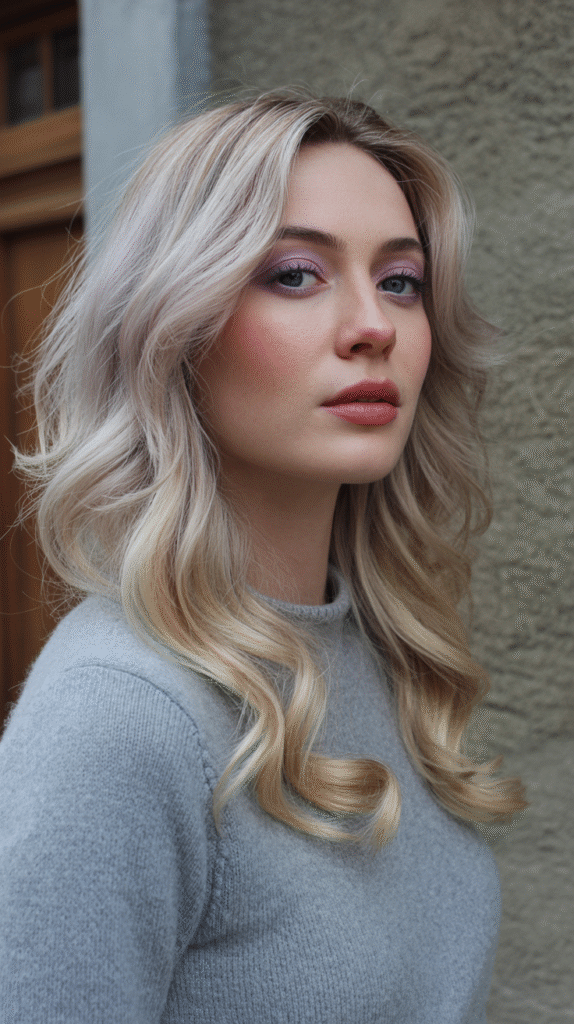 22 Winter Highlights for Blondes 5 Creamy Blonde Highlights