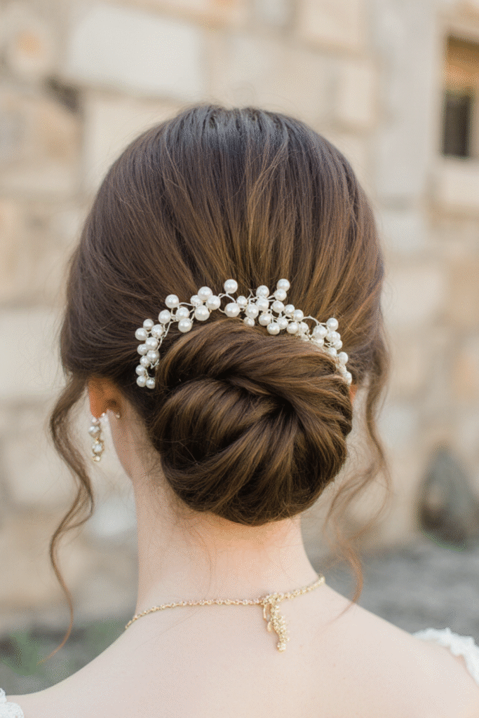 29 Formal Hairstyles for Short Hair 21 Elegant Twisted Low Bun