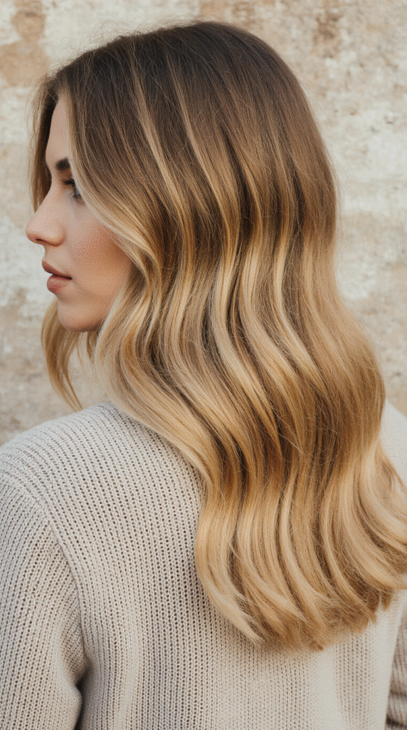 22 Winter Highlights for Blondes 3 Honey Blonde Sombre 1