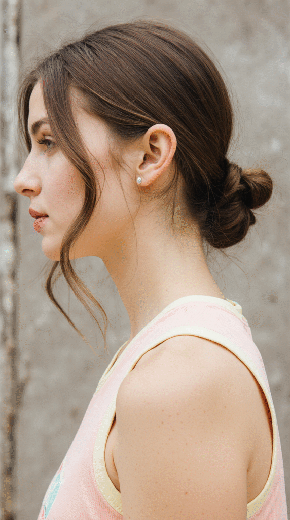 30 Top Basketball Hairstyles 15 Loose Low Bun