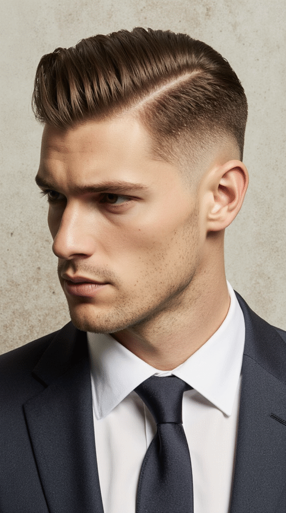19 Formal Hairstyles for Men 15 Low Fade with Side Part
