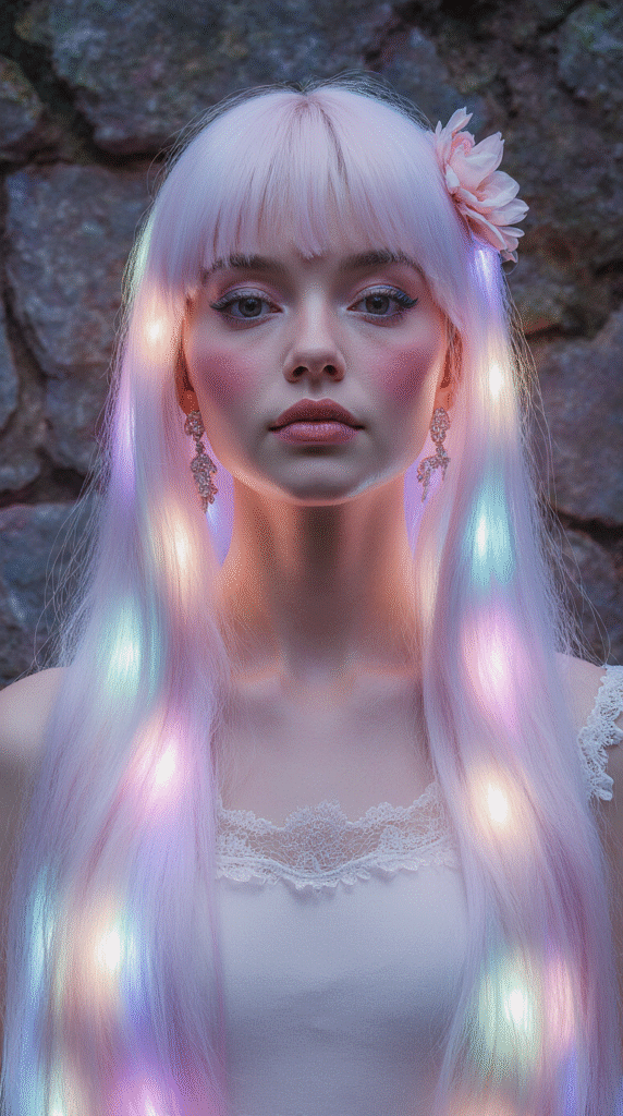 19 Fairy Hairstyles 15 Magical LED Light