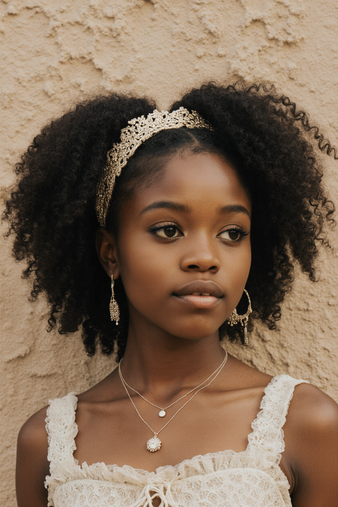 17 Awkward Length 4c Hairstyles 14 Medium Length Two Part Faux Mohawk