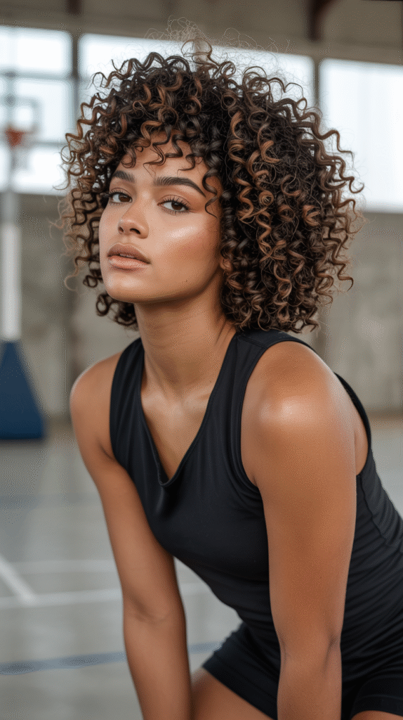 30 Top Basketball Hairstyles 12 Natural Curly Fro
