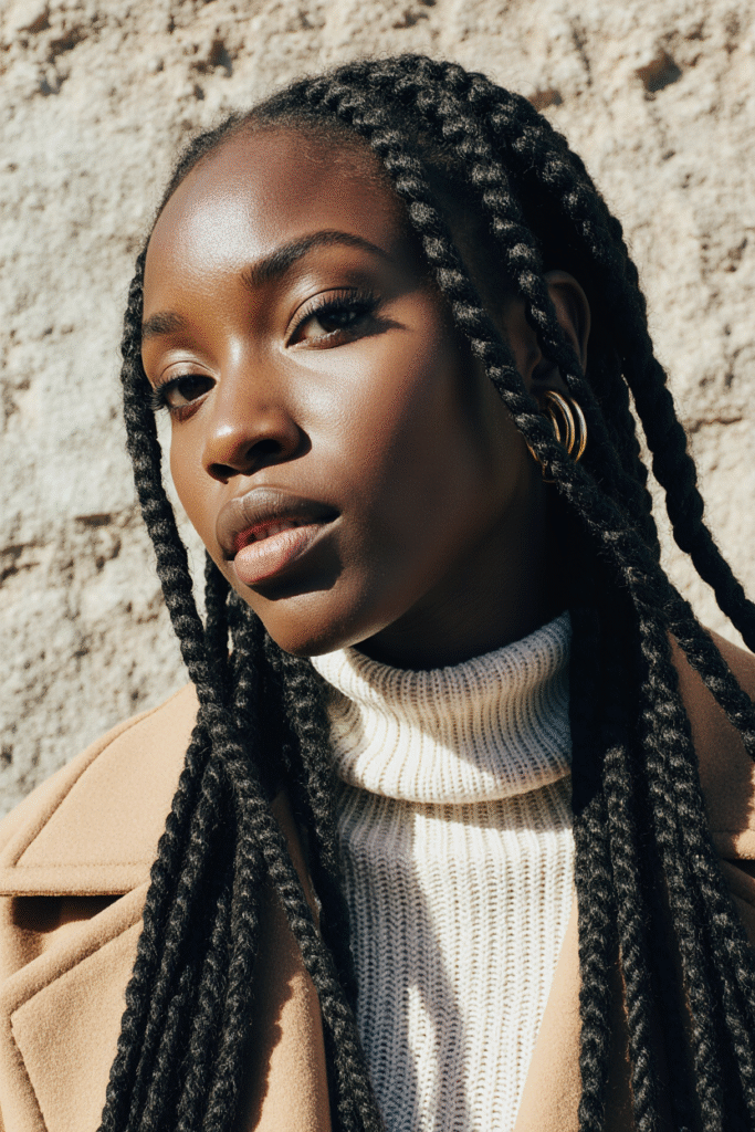 12 Protective Hairstyles for Thin Hair 11 Senegalese Twists