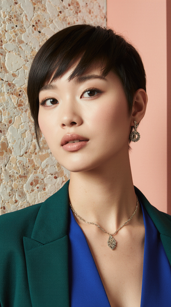 29 Formal Hairstyles for Short Hair 18 Sleek Short Crop with Tapered Sides
