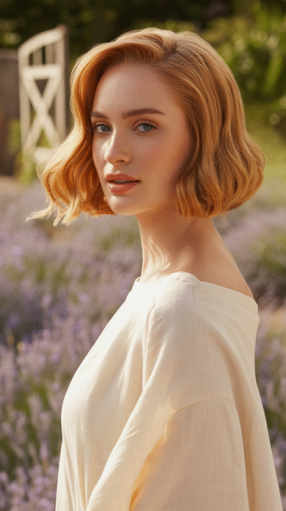 29 Modern Blonde Bob Hairstyles 21 Soft Strawberry Blonde Bob