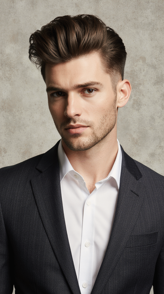 19 Formal Hairstyles for Men 6 The Pompadour