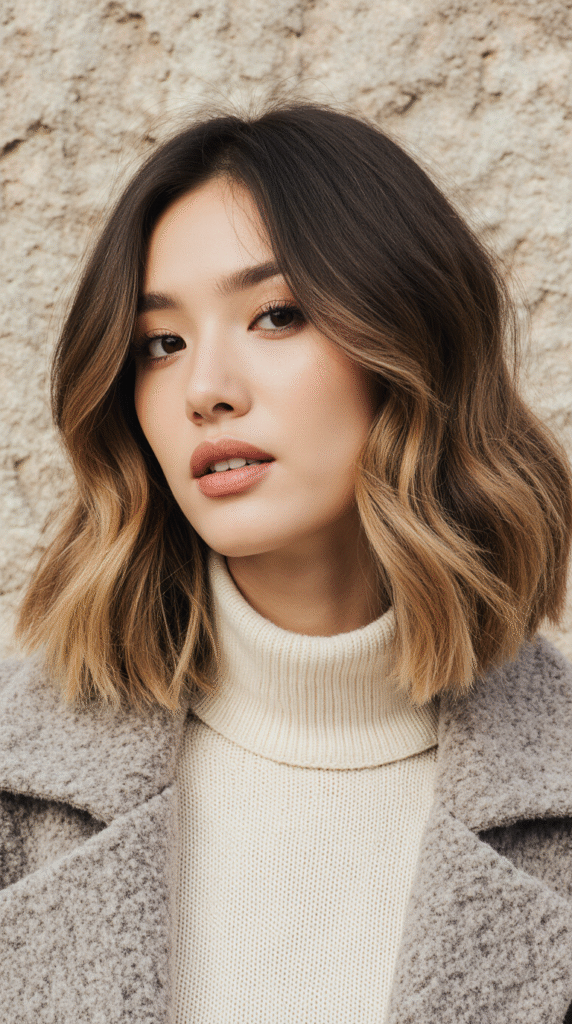 17 Dark Caramel Balayage Ideas: 9 Tousled Short Curls with Light Caramel Highlights