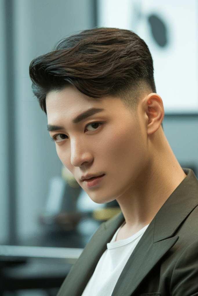 19 Formal Hairstyles for Men 8 Undercut with Textured Top