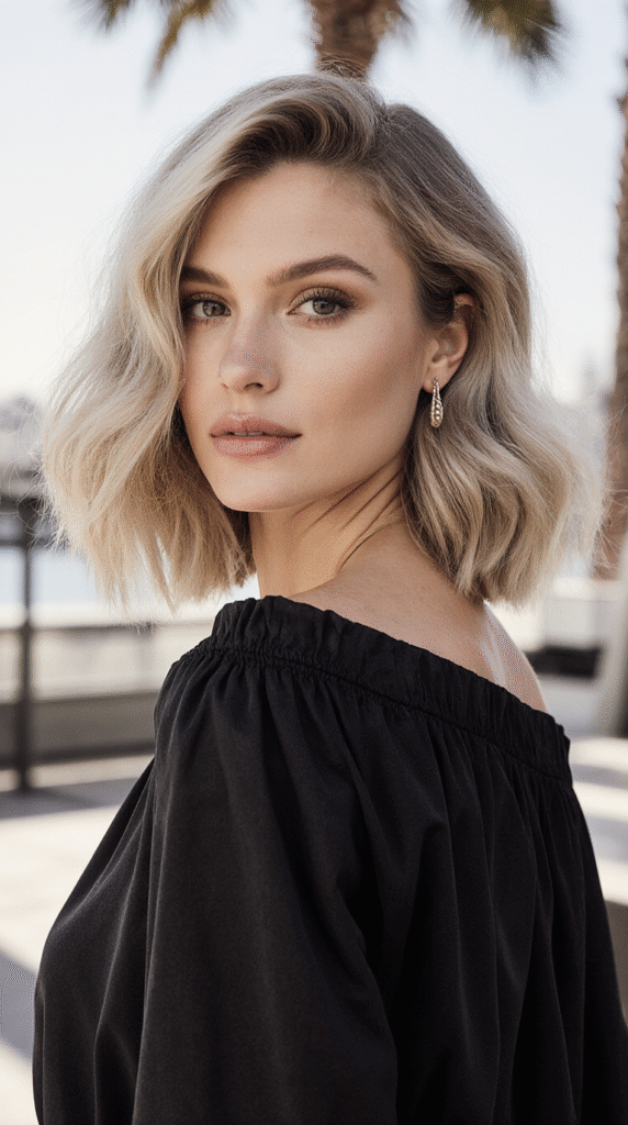 29 Modern Blonde Bob Hairstyles 22 Voluminous Blonde Waves Bob