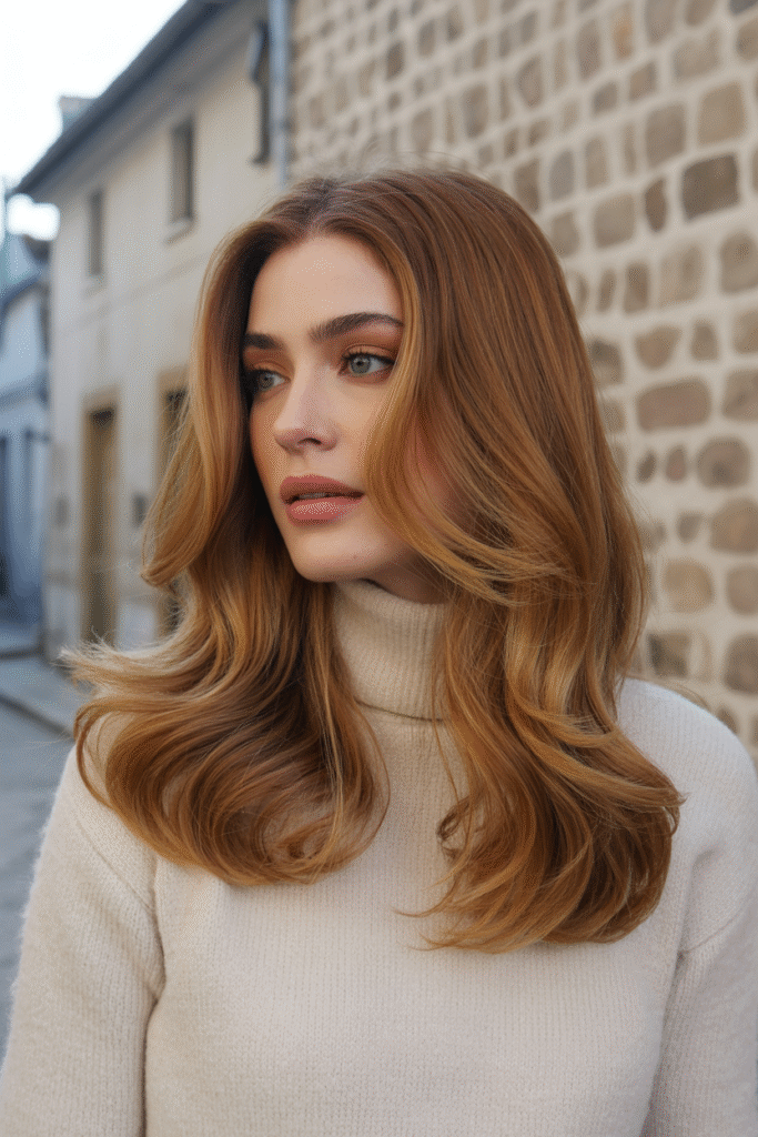 19 Winter Highlights for Brown Hair 12 Warm Caramel Balayage