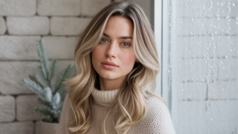 17 Winter Blonde Balayage Ideas