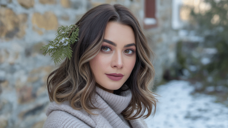 19 Winter Highlights for Brown Hair