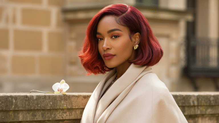 10 Red Bob Hairstyles for Black Women