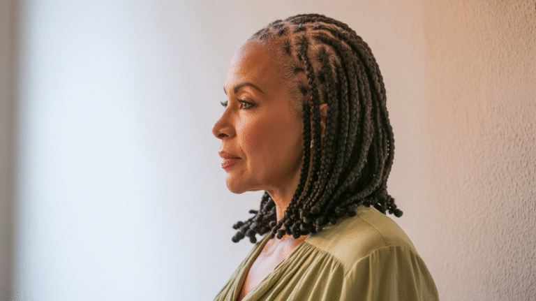 17 Braids for Older Black Women Over 50