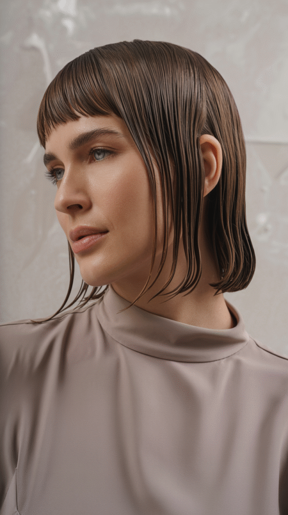 24 Gorgeous Straight Hairstyles 12 a striking studio portrait photograph of ATe8v8 TKS7jKe5lTl95Q UUu1im2ER6qysP m8ZX2Rg