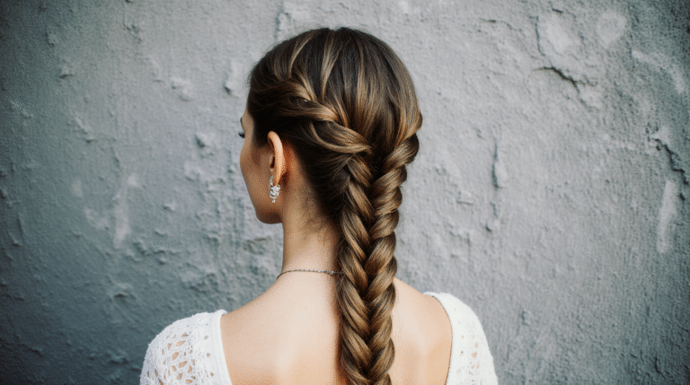 16 Half-Up Fishtail Braid Hairstyles