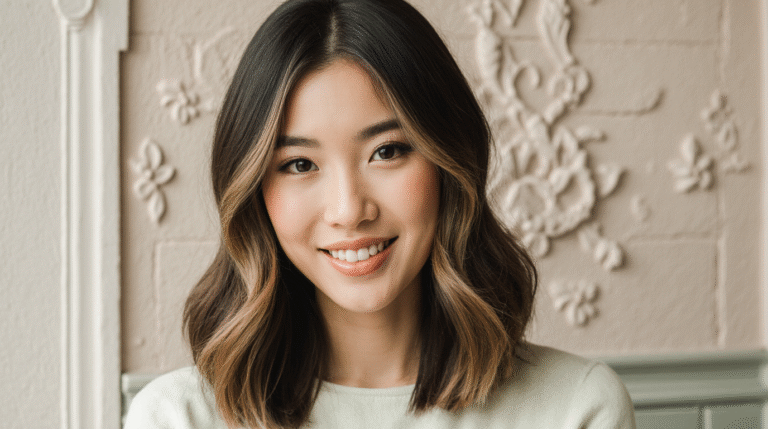 27 Inspiring Black Hair with Brown Highlights Ideas