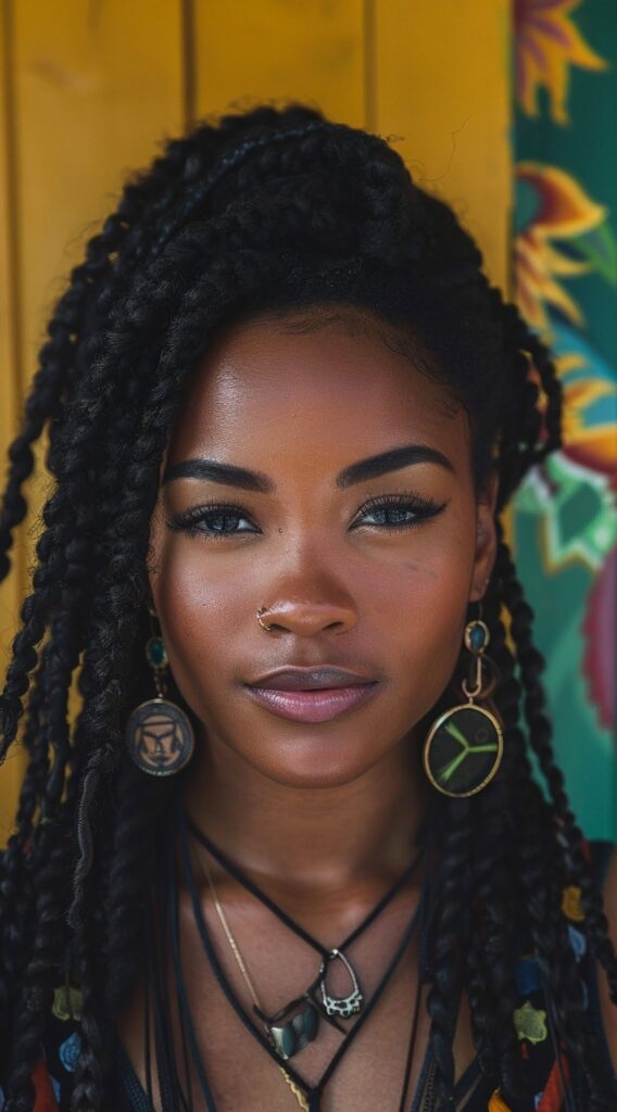 30th Birthday Hairstyles for Women: 15 Chic Ideas for a Memorable Milestone 7 bohemian box braids