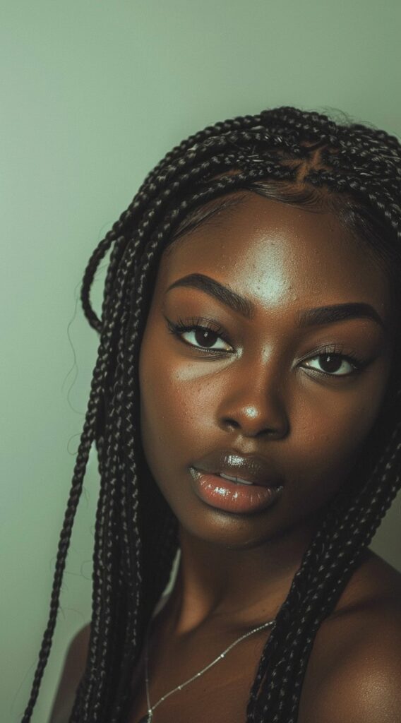 24 Protective Hairstyles for Thin Hair: Stylish Solutions for Delicate Strands 1 box braids 1
