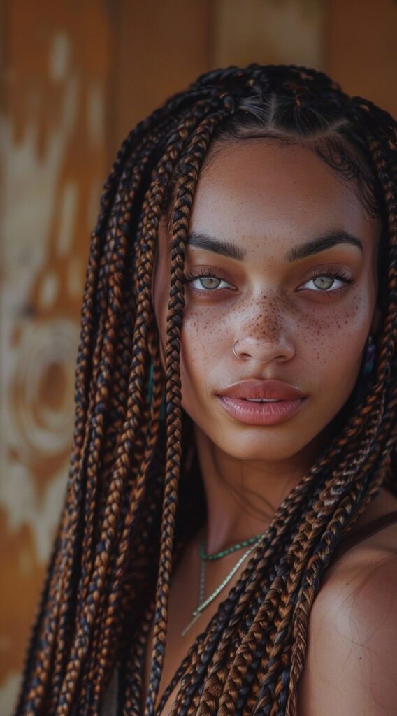 23 Protective Hairstyles for Curly Hair: Gorgeous and Effective Ideas 2 box braids