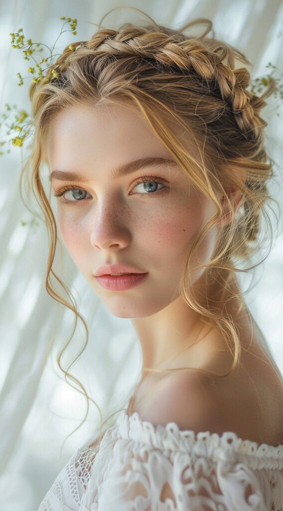 27 Hairstyles for Sensitive Scalp: Comfortable and Stylish Ideas to Try 6 braided headband