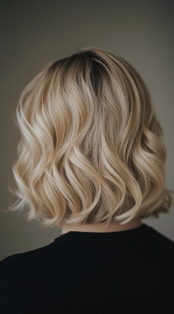 23 Winter Highlights for Blondes: Gorgeous Color Ideas to Warm Up Your Look 14 buttery blonde bob with lowlights