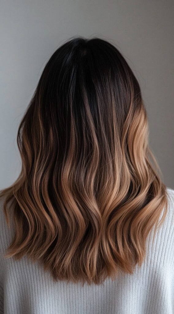 23 Winter Blonde Balayage Ideas: Stunning Hairstyles to Brighten Your Look This Season 16 caramel blonde balayage on soft waves