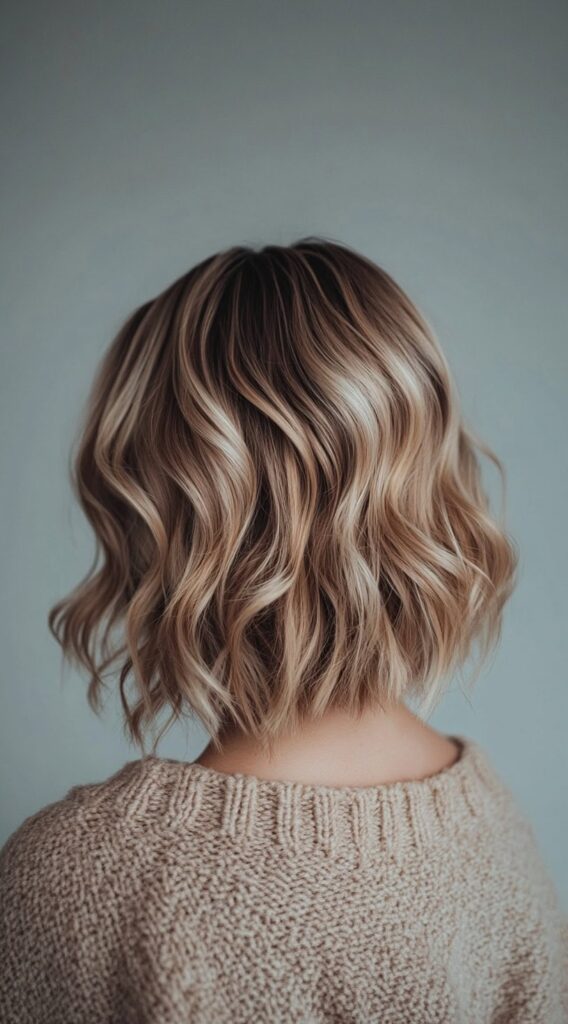 23 Winter Highlights for Blondes: Gorgeous Color Ideas to Warm Up Your Look 12 caramel blonde highlights bob