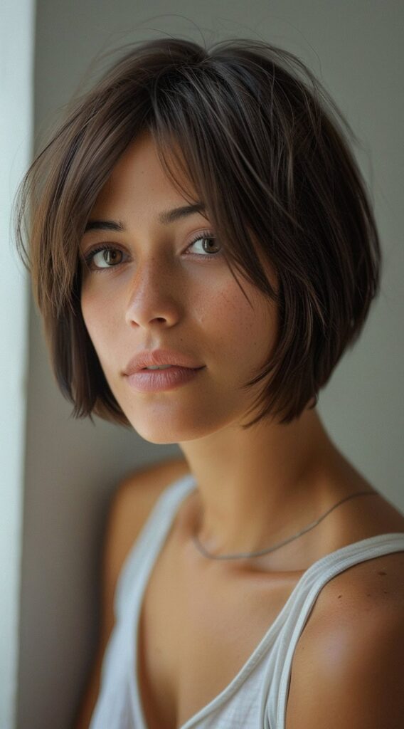 28 Short Hairstyles for Thin Hair: Stunning Ideas to Boost Volume and Style 8 classic bob with soft layers