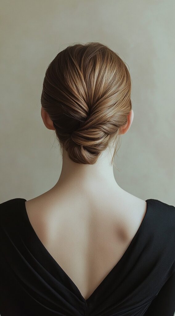 23 Formal Hairstyles for Long Hair: Elegant Ideas for Every Occasion 4 classic french twist