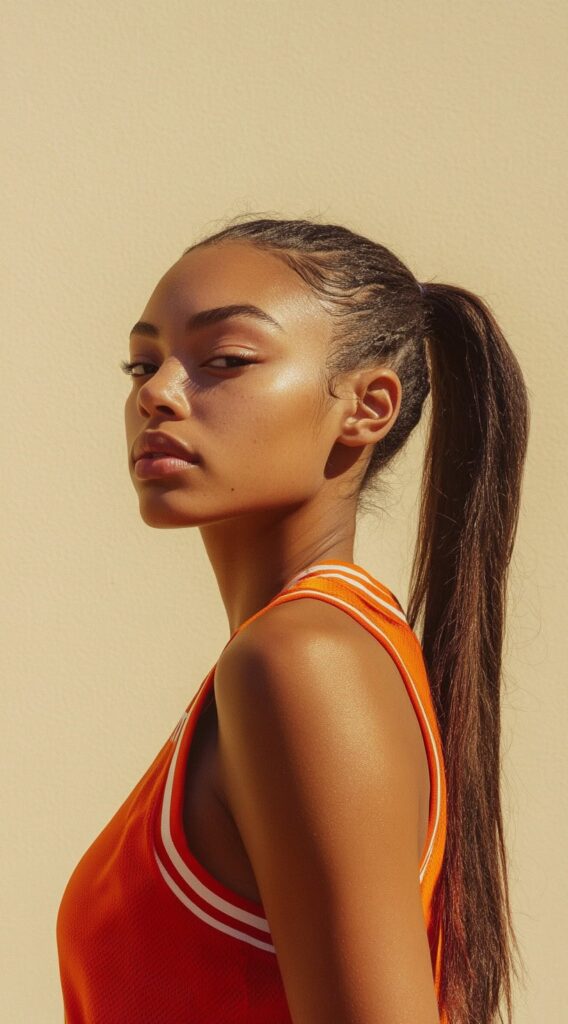 36 Top Basketball Hairstyles: Practical and Stylish Ideas for the Court 3 classic high ponytail