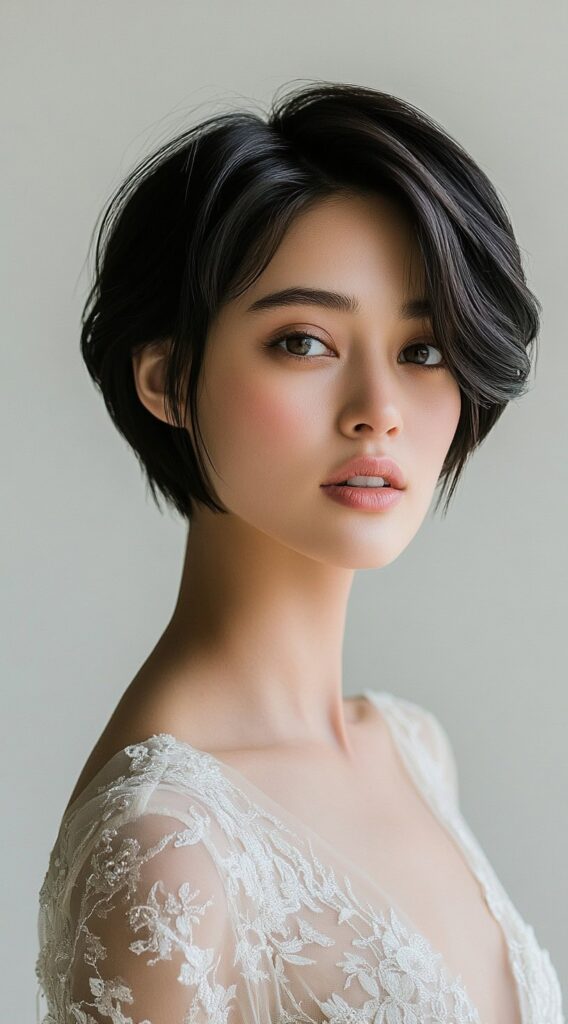 37 Formal Hairstyles for Short Hair: Elegant and Chic Ideas for Any Occasion 30 classic short bob with a slight wave