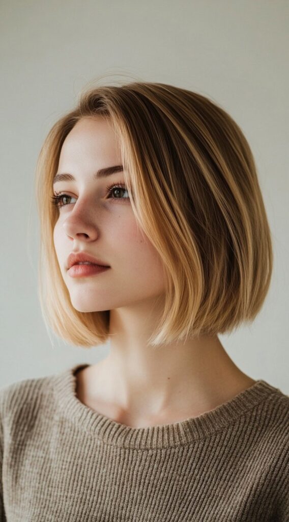 29 Modern Blonde Bob Hairstyles 24 classic straight blonde bob