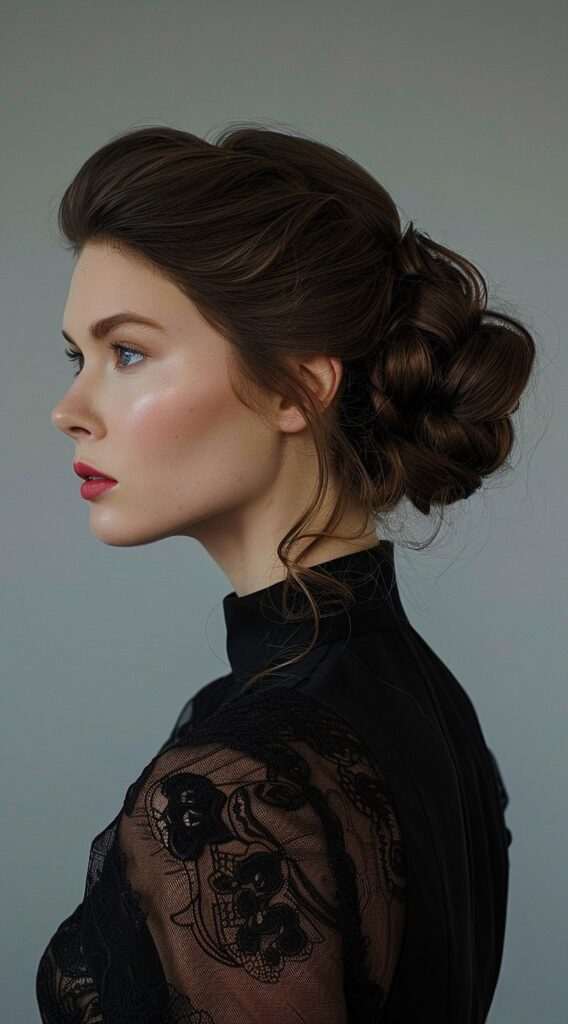 30th Birthday Hairstyles for Women: 15 Chic Ideas for a Memorable Milestone 1 elegant chignon