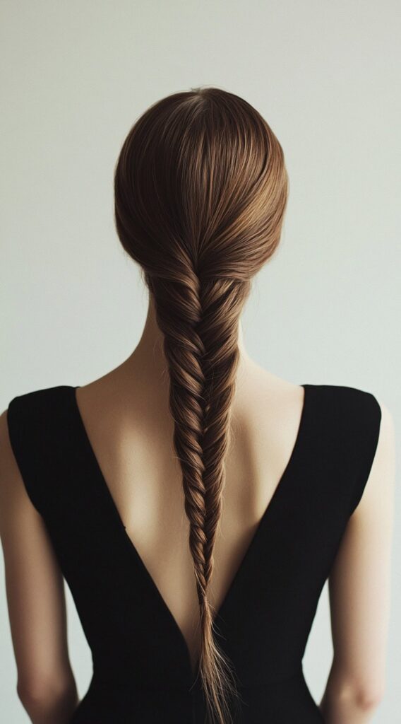 23 Formal Hairstyles for Long Hair: Elegant Ideas for Every Occasion 14 fishtail braid