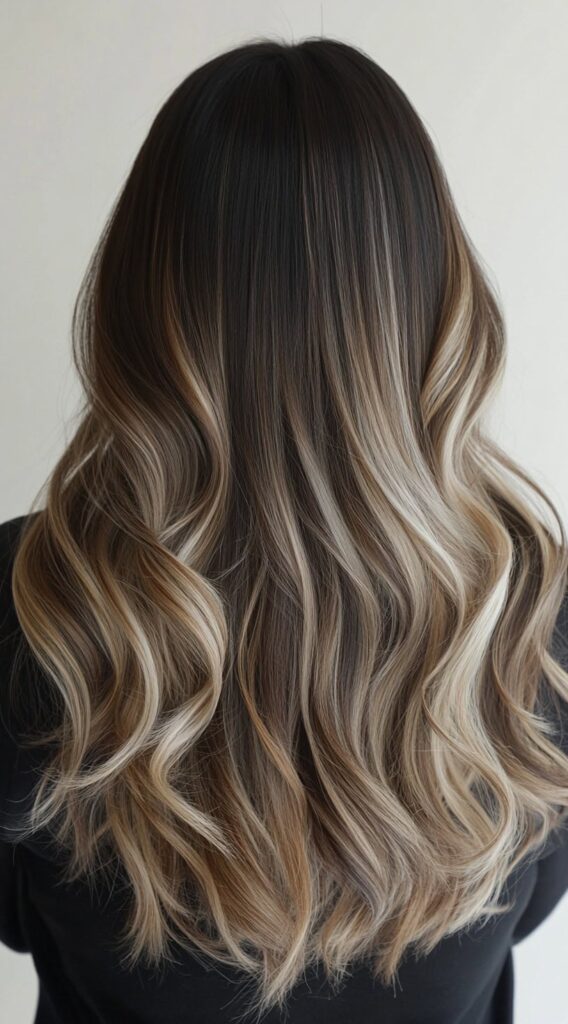 23 Winter Blonde Balayage Ideas: Stunning Hairstyles to Brighten Your Look This Season 15 honey blonde balayage with dark roots
