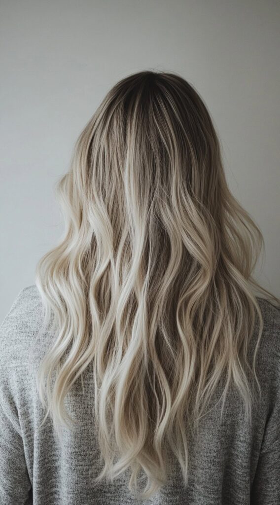 25 Highlights on Dirty Blonde Hair: From Subtle to Bold Transformations 10 icy platinum blonde highlights on dirty blonde hair