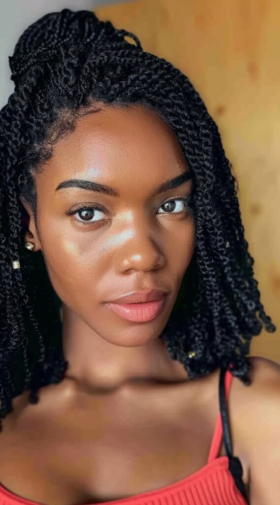 23 Protective Hairstyles for Curly Hair: Gorgeous and Effective Ideas 13 kinky twists