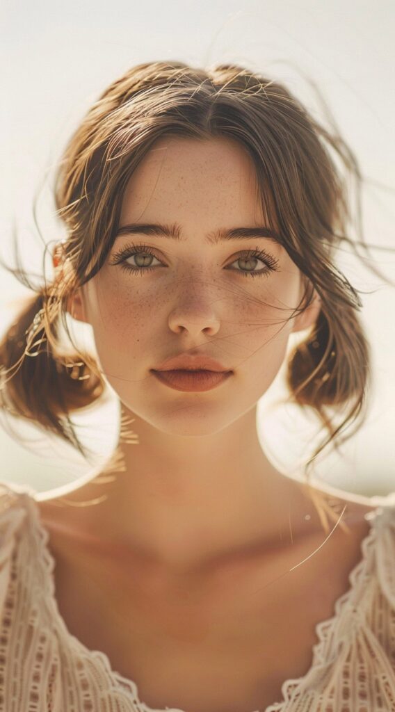 27 Hairstyles for Sensitive Scalp: Comfortable and Stylish Ideas to Try 16 loose pigtails